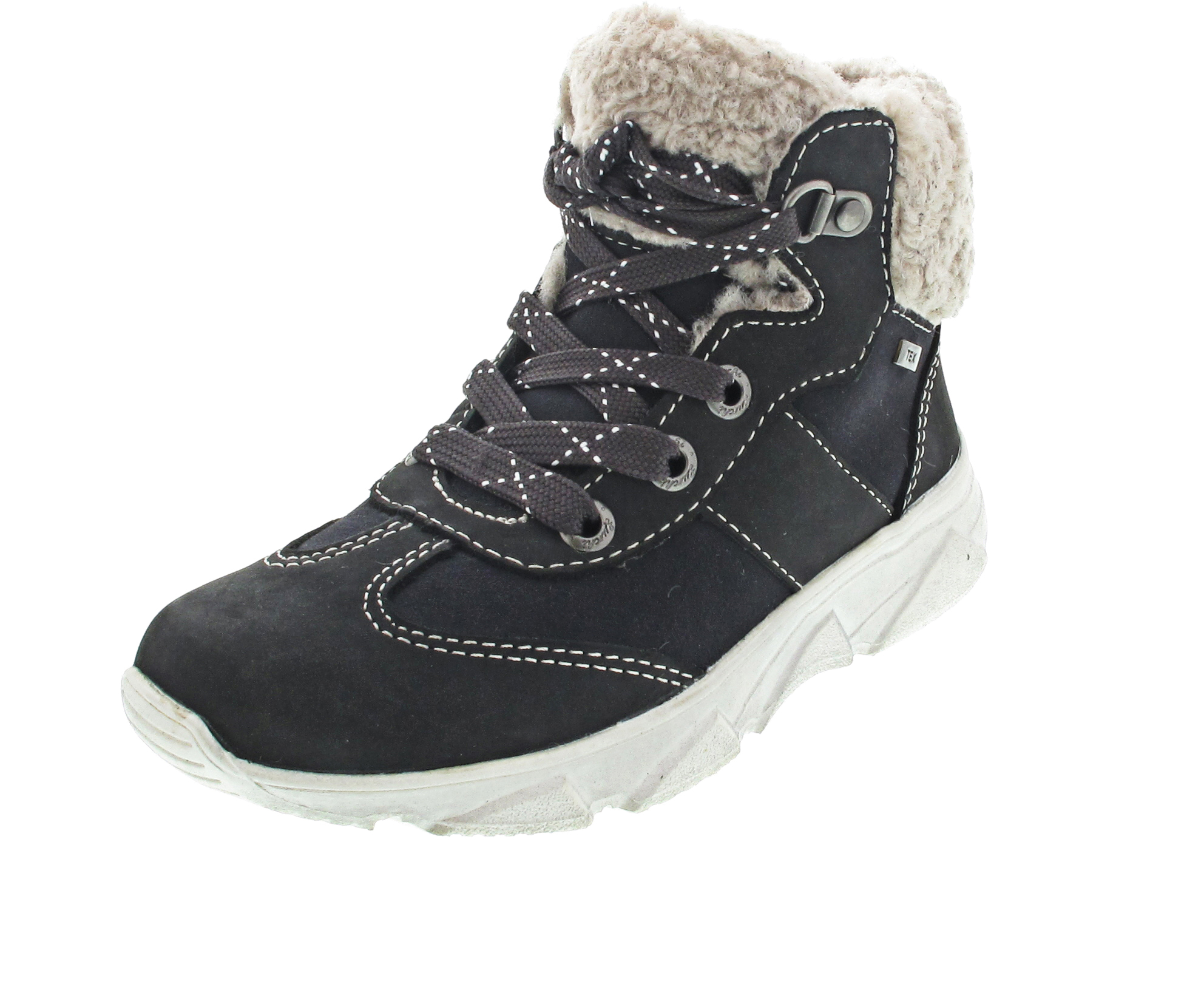 Lurchi Emmi-Tex Schnürstiefel TEX grau