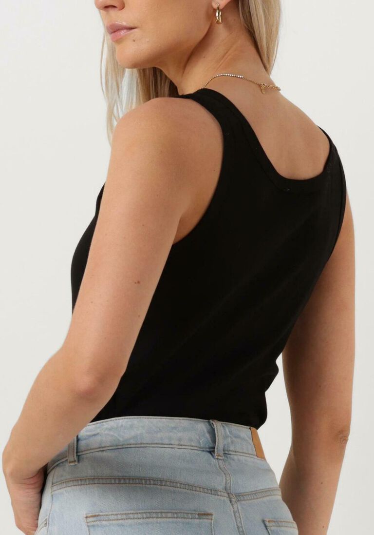 zwarte second female top ambra tanktop