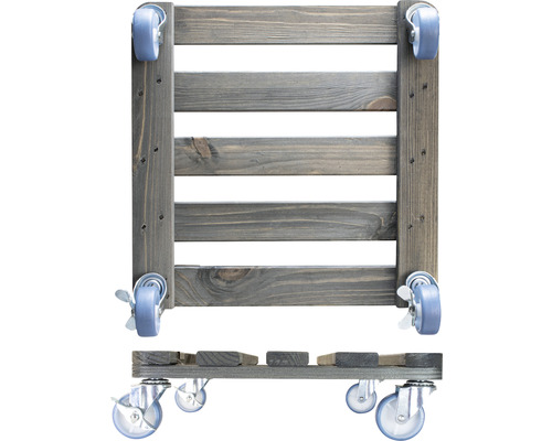 Wagner plantenwagen, sparrenhout, 40x40 cm, draagvermogen 200 kg