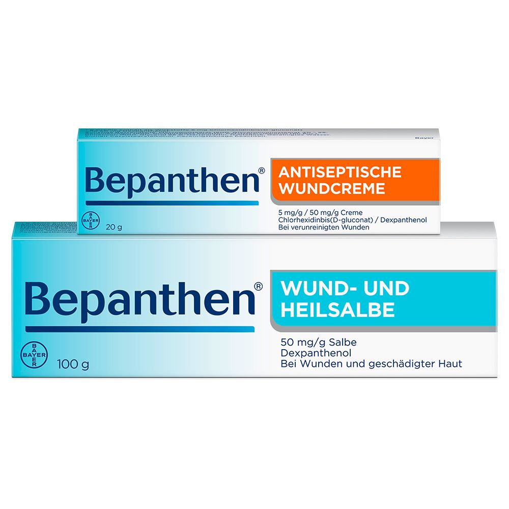 Bepanthen® 2-Phasen-Wundheilungs-Set