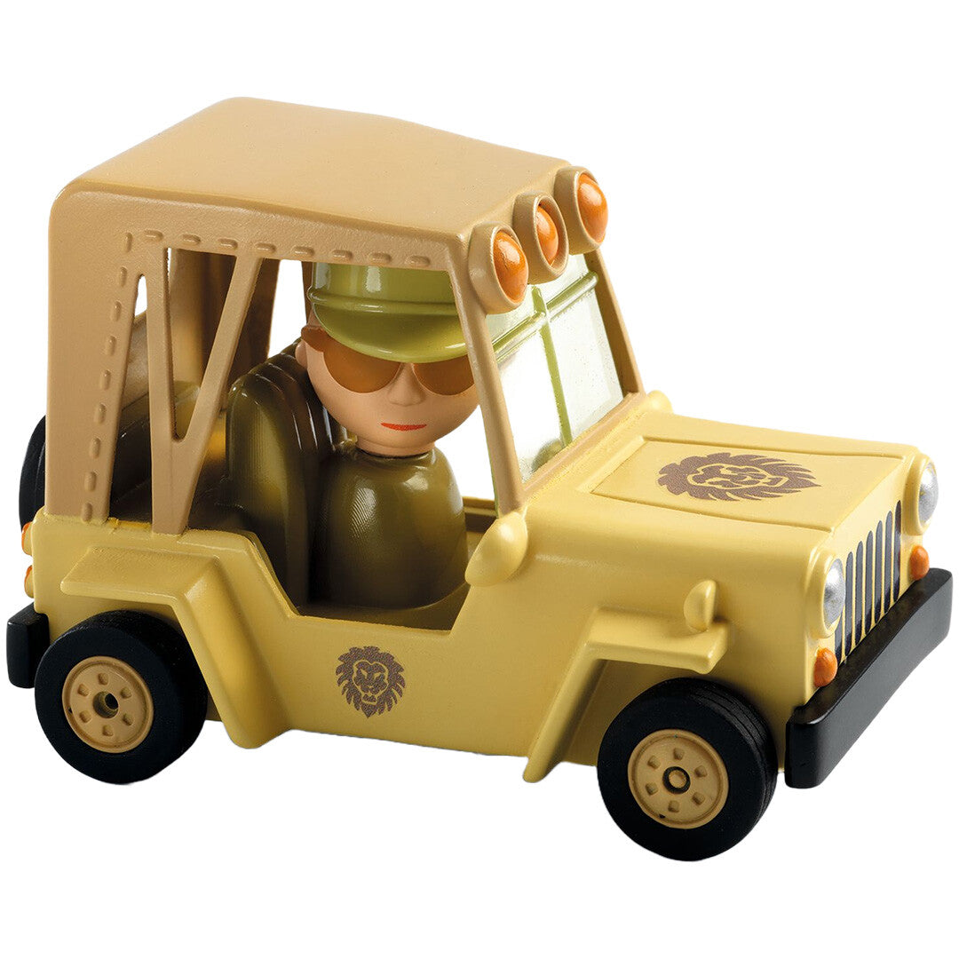 Djeco crazy motors auto - lion safari