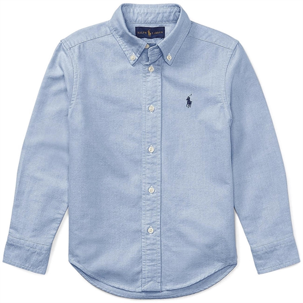 Køb Polo Ralph Lauren Boy Long Sleeved Shirt BSR Blue