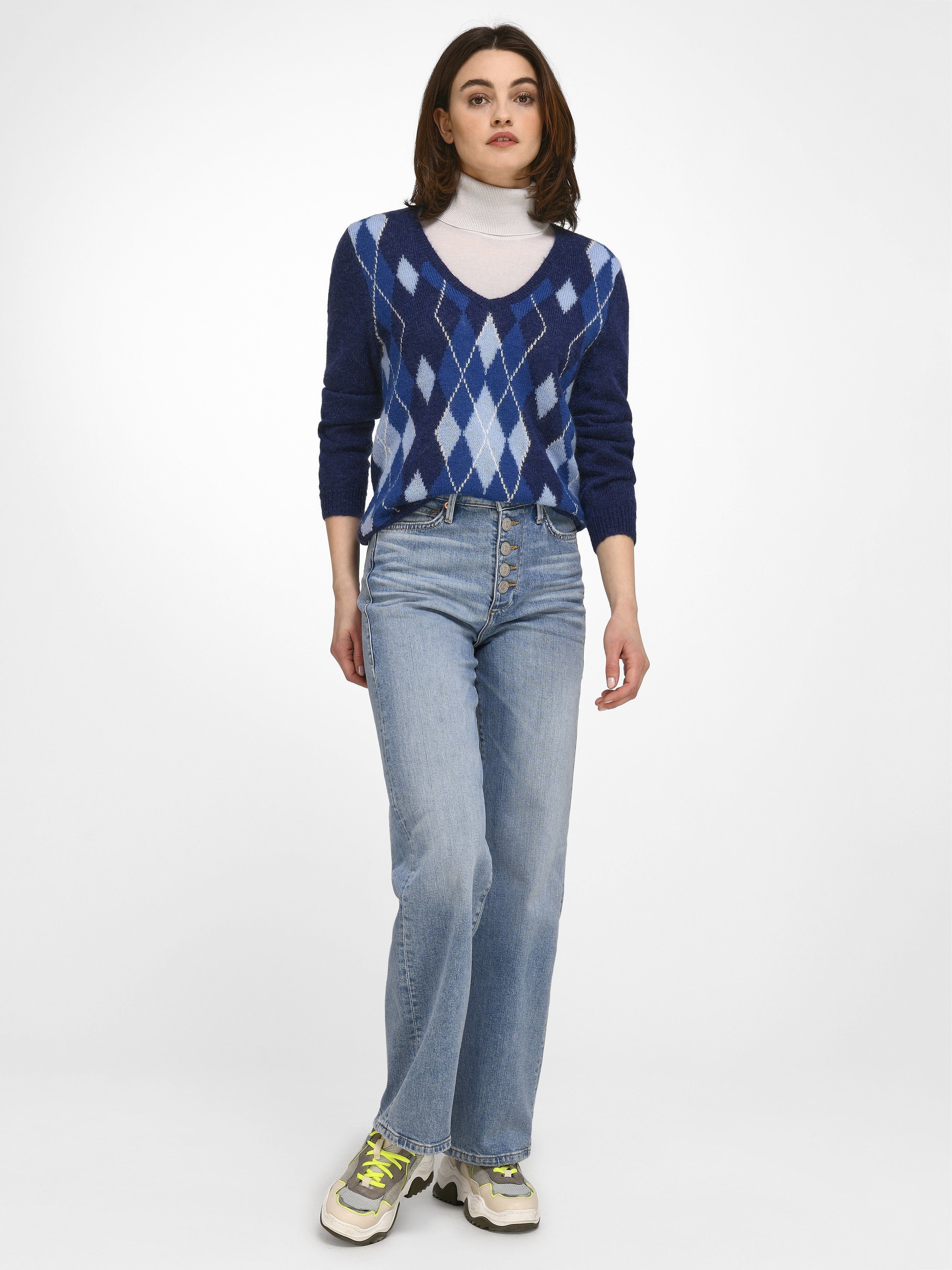 V-Pullover