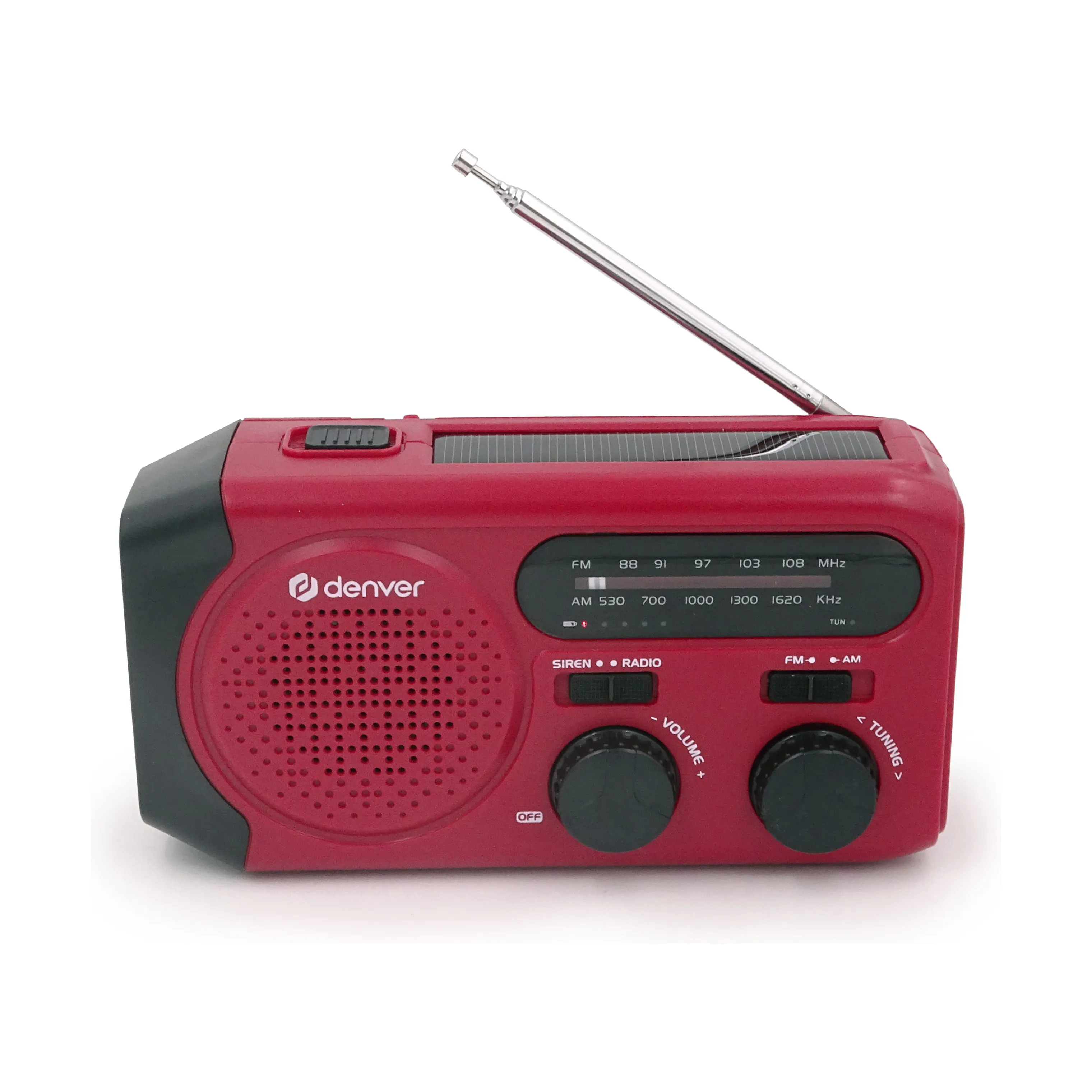 Denver Solar Crank Radio