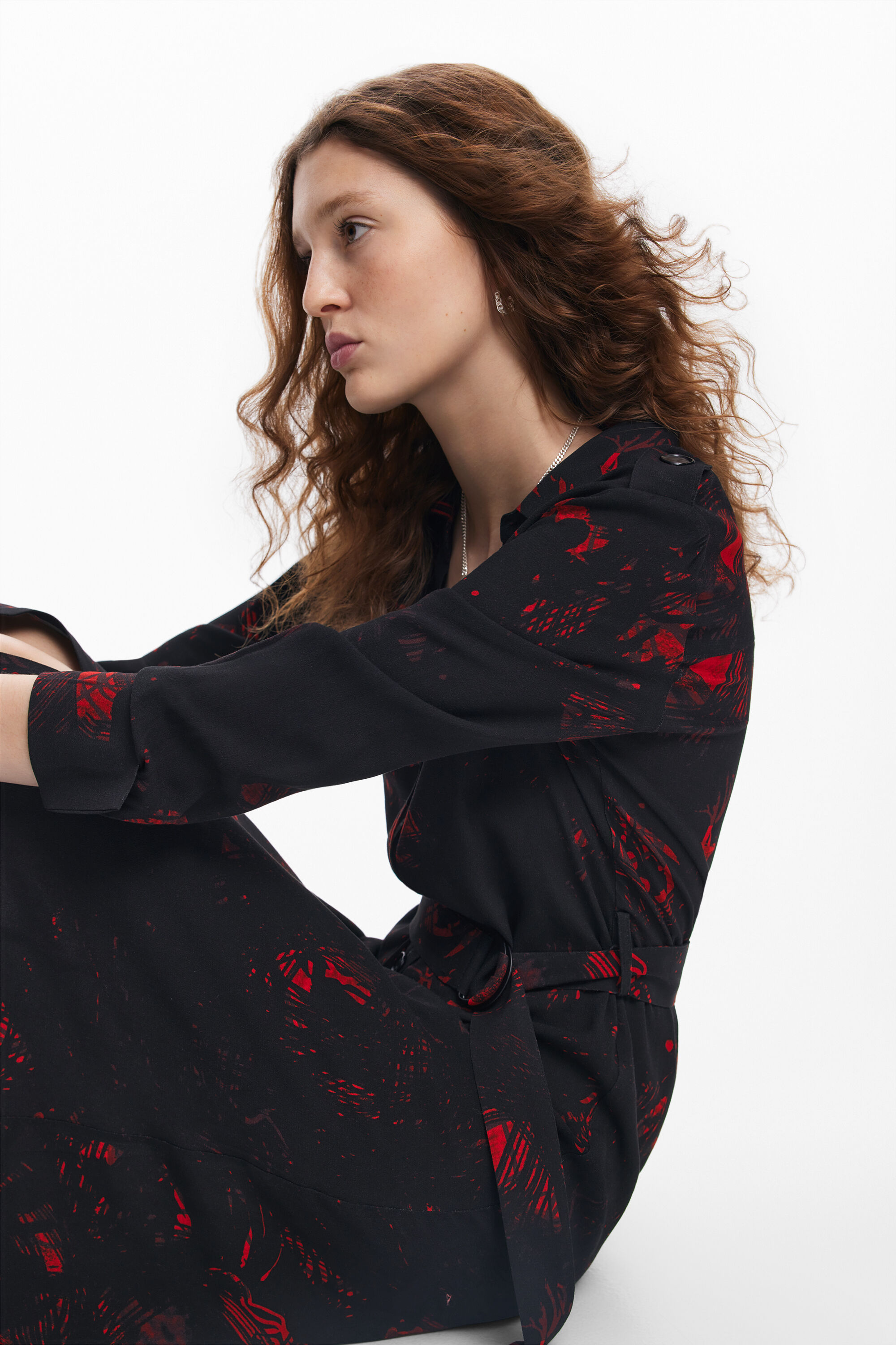 Vestido midi camisero M. Christian Lacroix