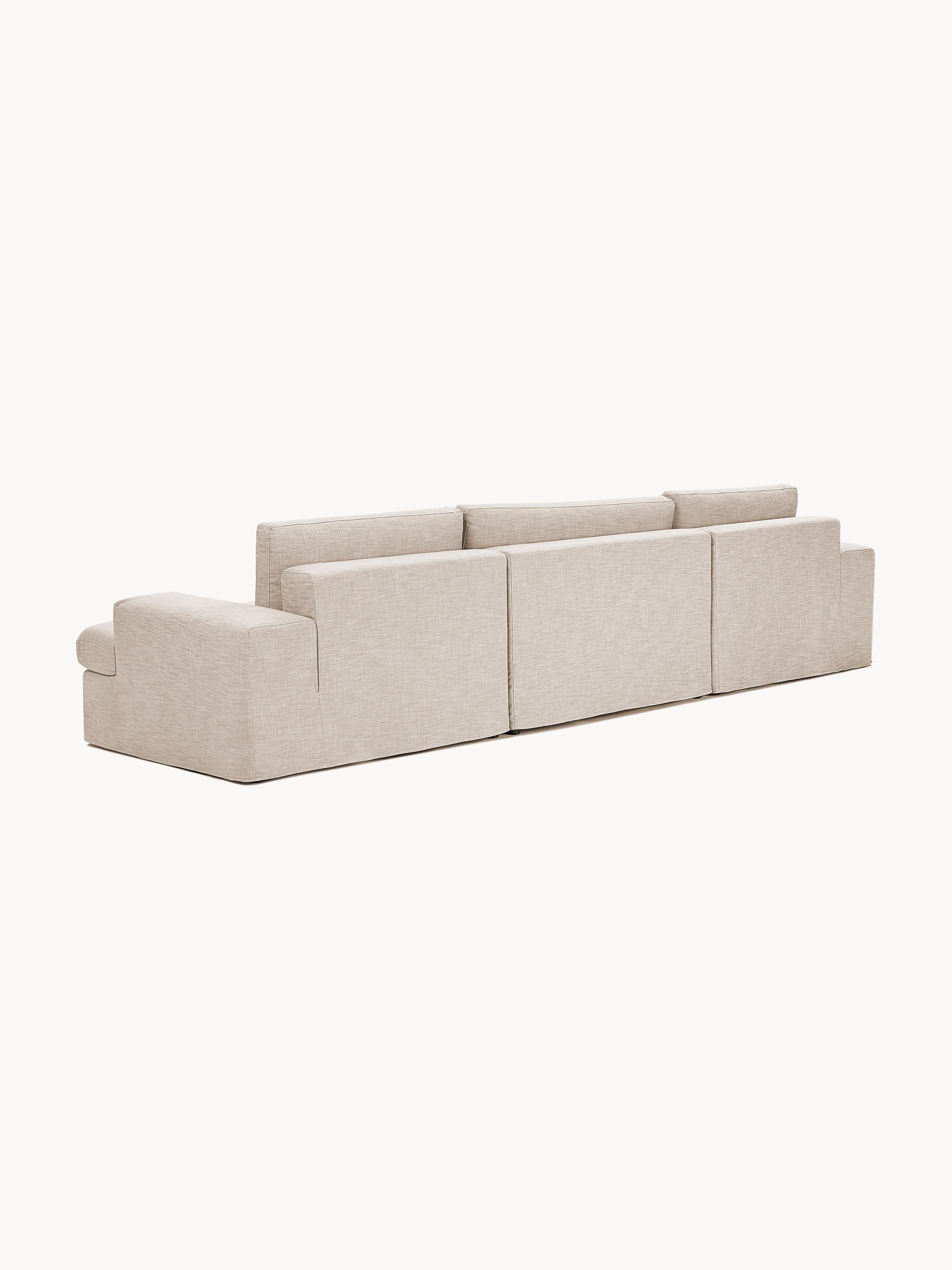 Modulaire bank Russell (4-zits) met afneembare hoezen