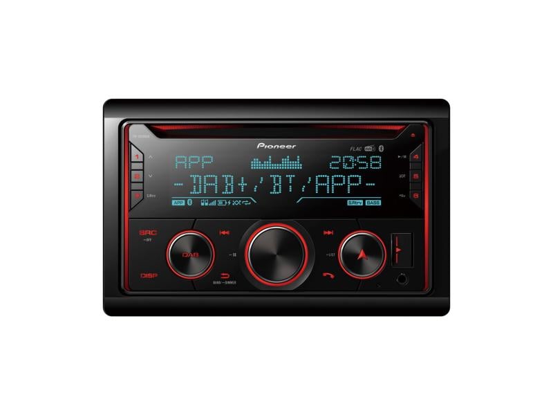 Pioneer Moniceiver FH-S820DAB 2 DIN Autoradio mit DAB; DAB -Tuner