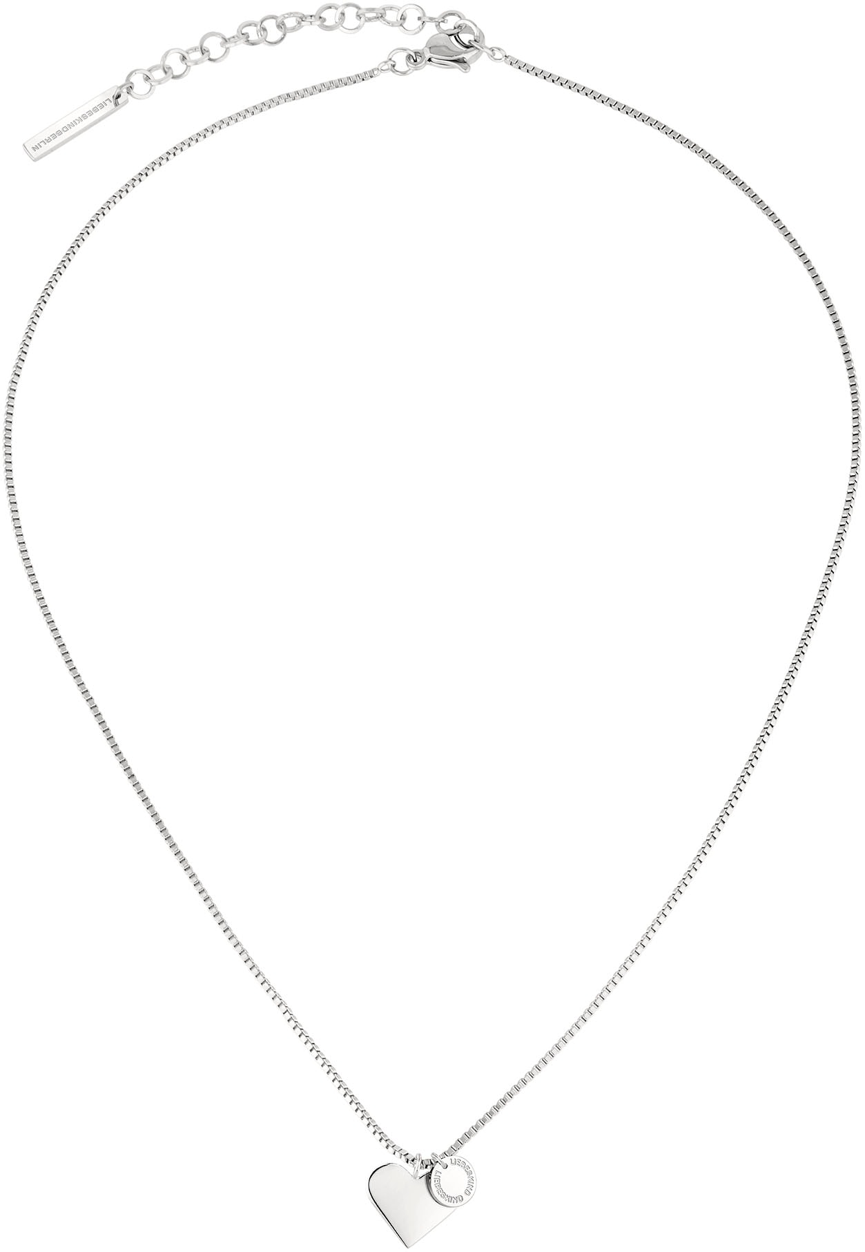 Liebeskind Berlin Kette mit Anhänger »Schmuck Geschenk Edelstahl Halskette Herz«