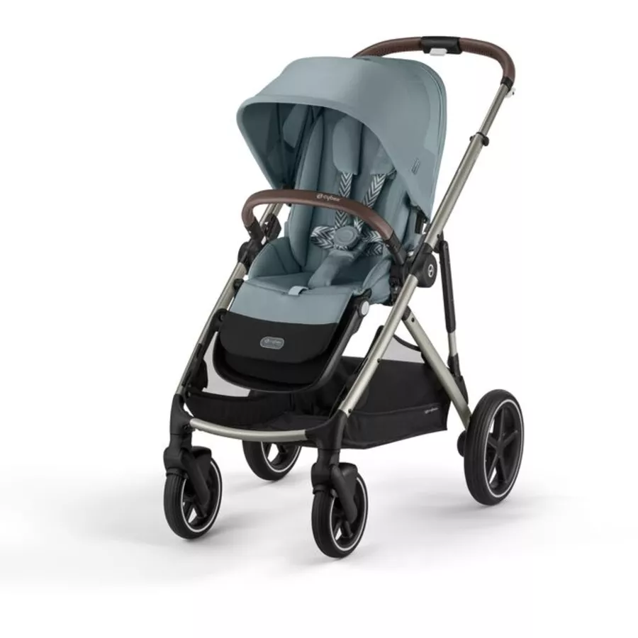 cybex GOLD Kombikinderwagen Gazelle S Silver Sky Blue