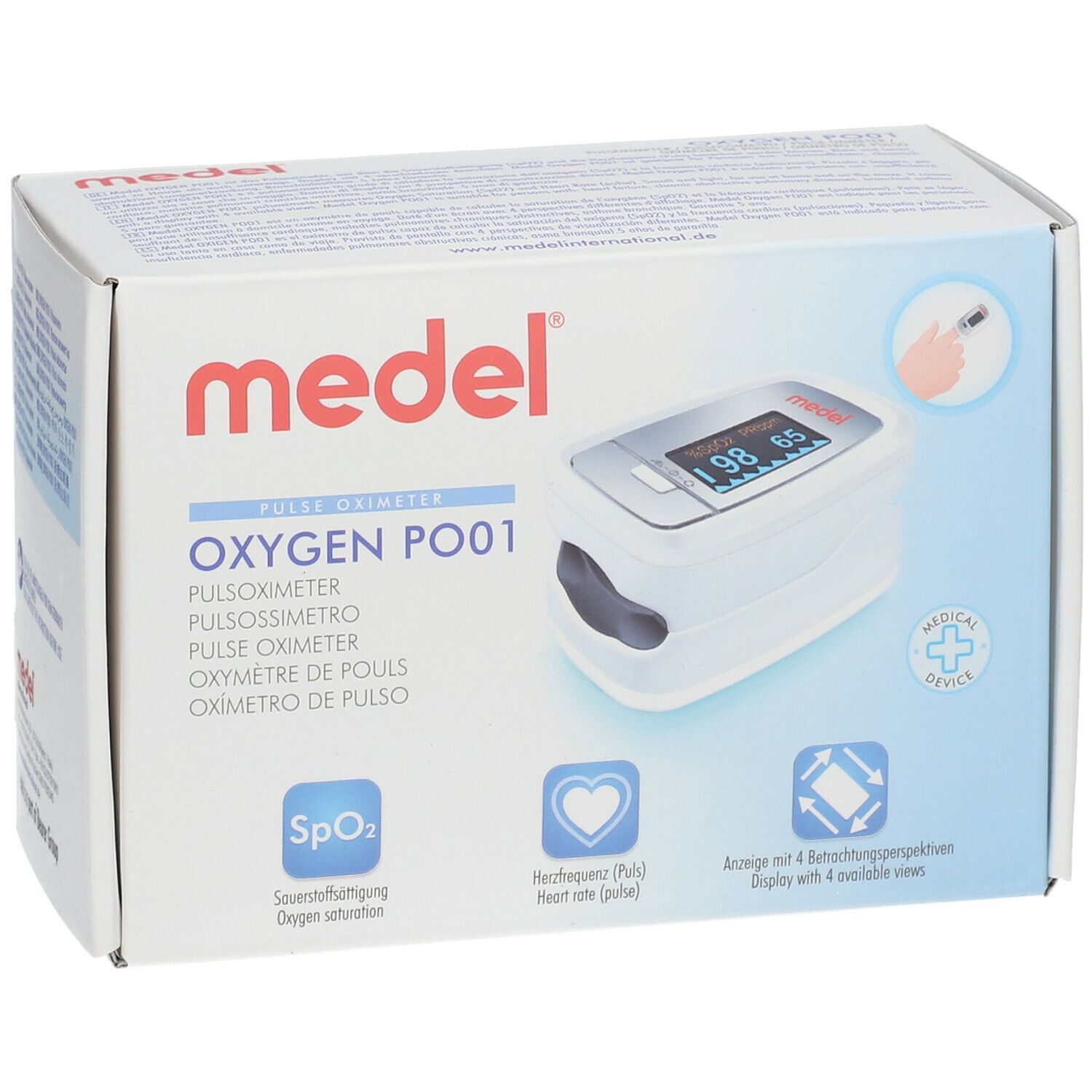 medel® Oxygen Pulsoximeter