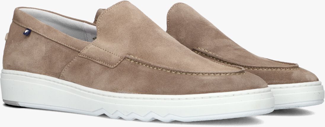 FLORIS VAN BOMMEL taupe floris van bommel loafers sfm-40028