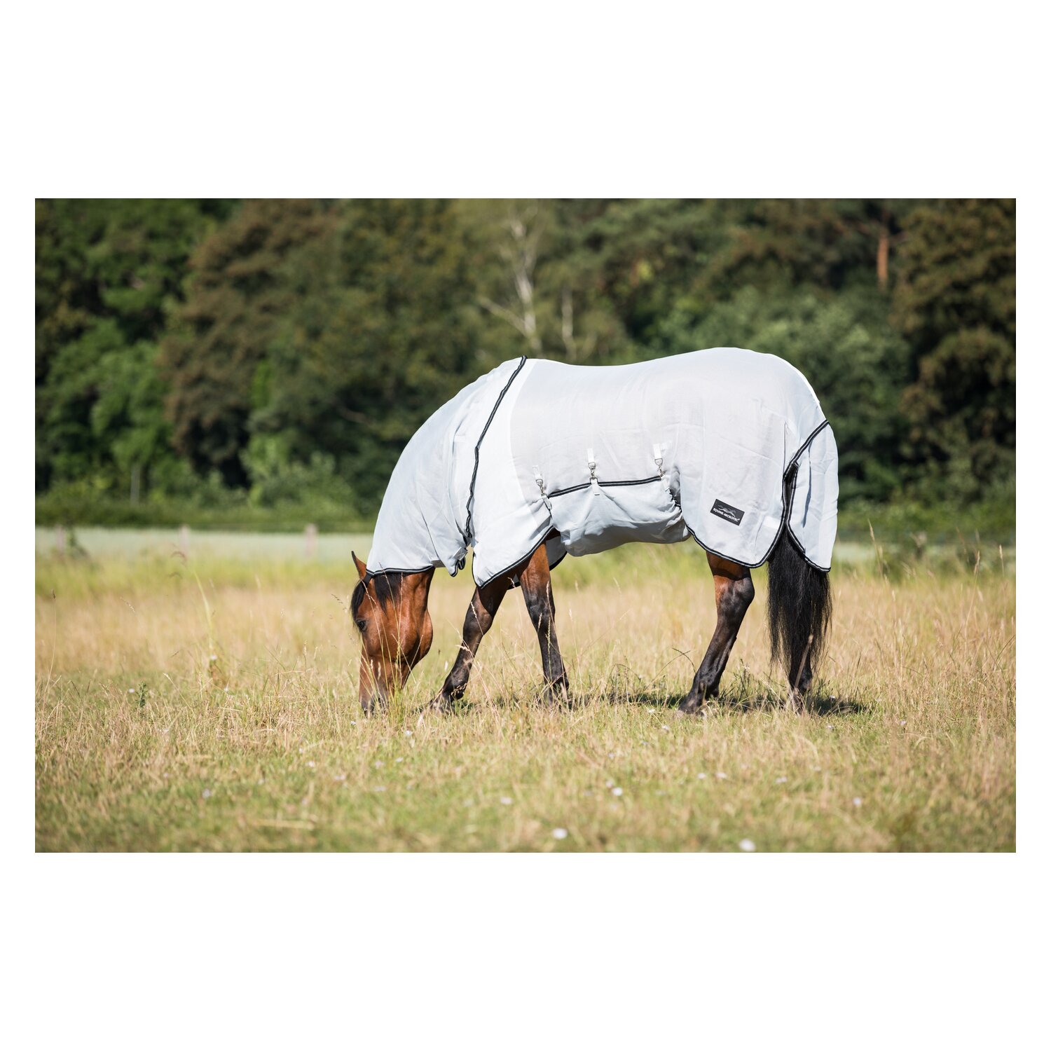 EQUINE-MICROTEC Outdoor-Fliegendecke SHIELD - silver