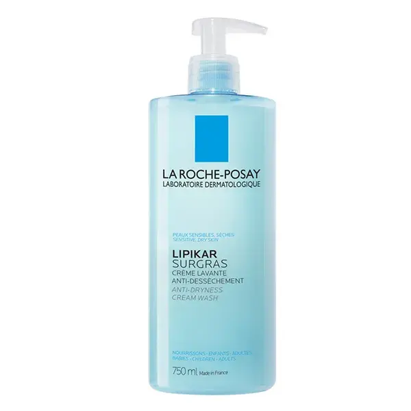 Creme de Limpeza Anti-Ressecamento La Roche-Posay Lipikar Surgras 750ml