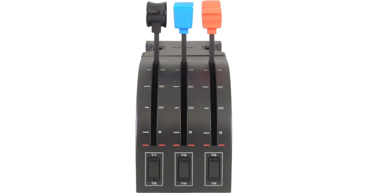 Logitech GSaitek Pro Flight Throttle Quadrant gaming gasregelaar  (PC)