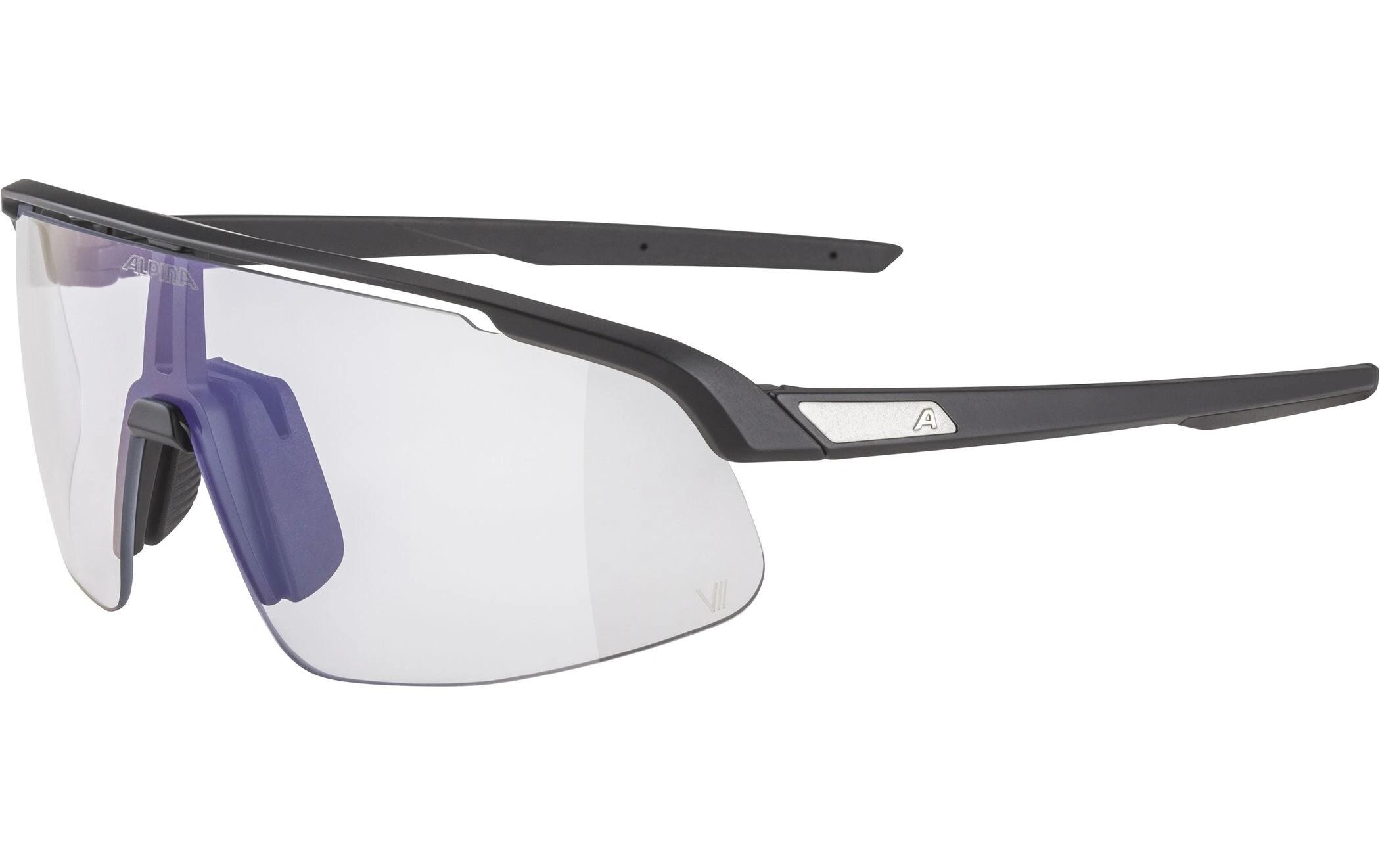 Sportbrille Turbo Pro S V - Schwarz matt<br>Velobrille Cat.0-3