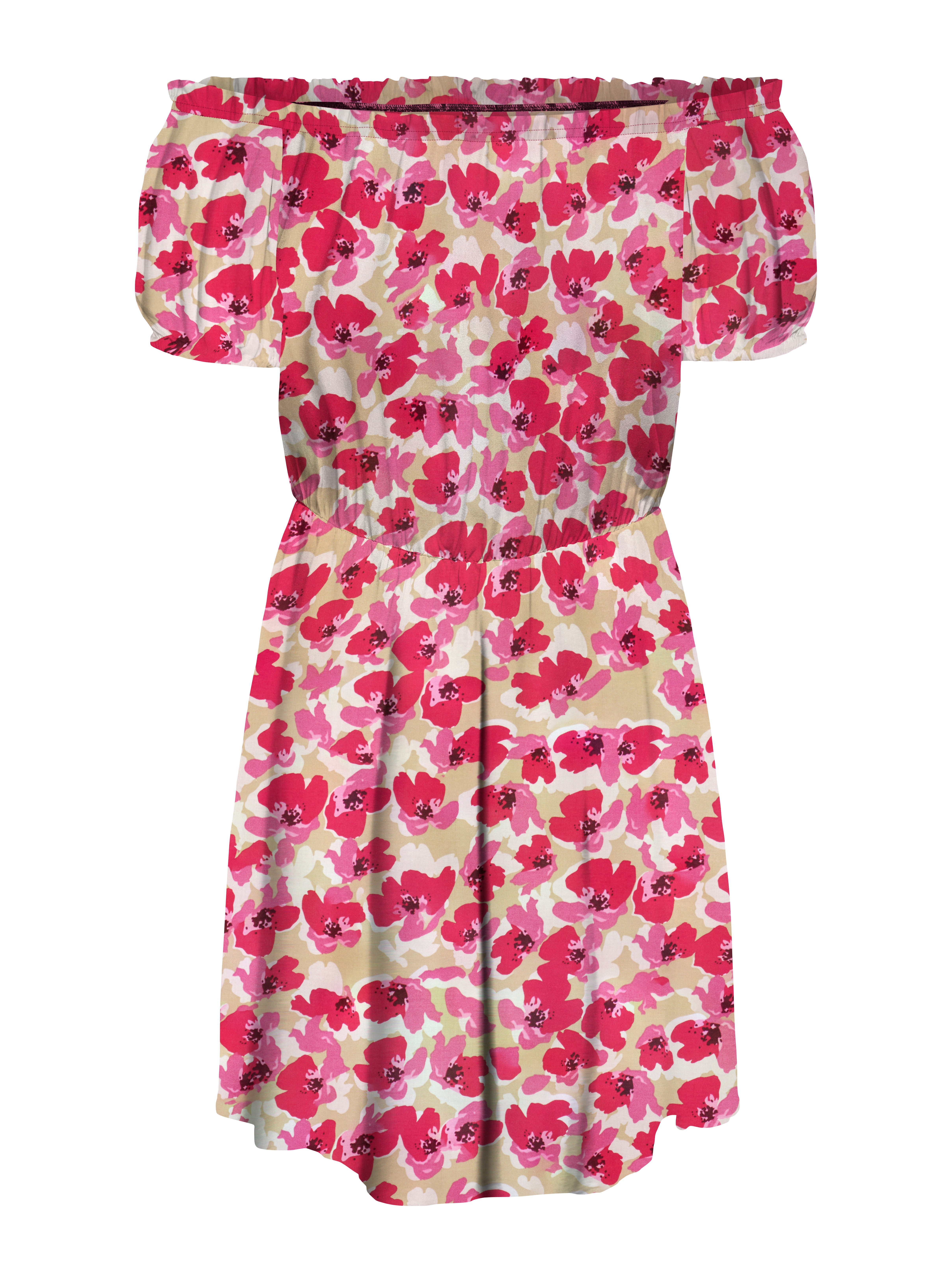 JDYSTAR Langes Kleid Warm Sand