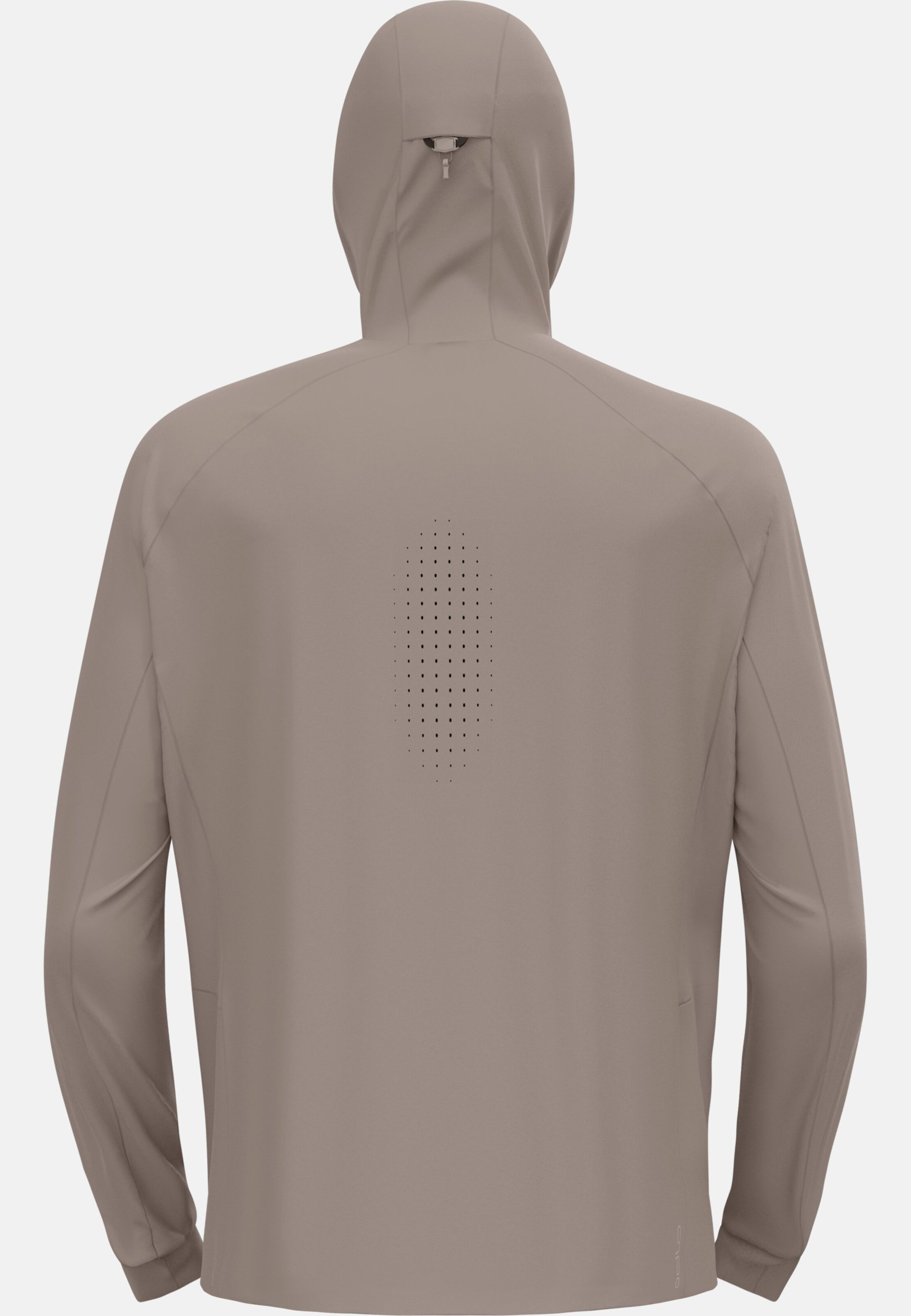 Winddichte Zeroweight X-Warm Langlaufjacke in cinder