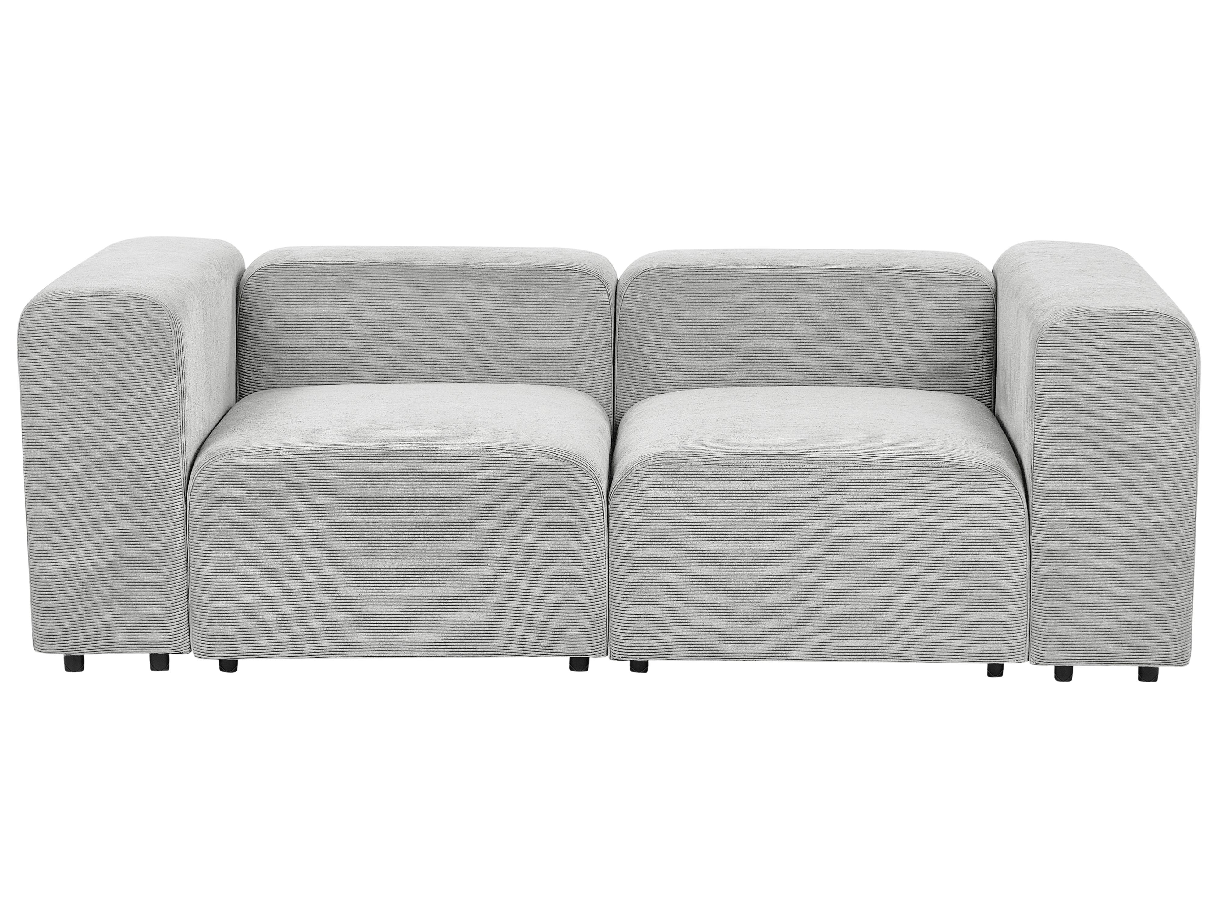 Modulaire bank 2-zits FALSTERBO Corduroy Grijs