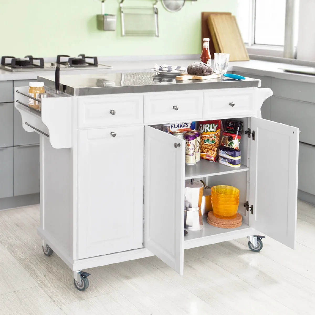 SoBuy FKW33-W XXL Desserte
