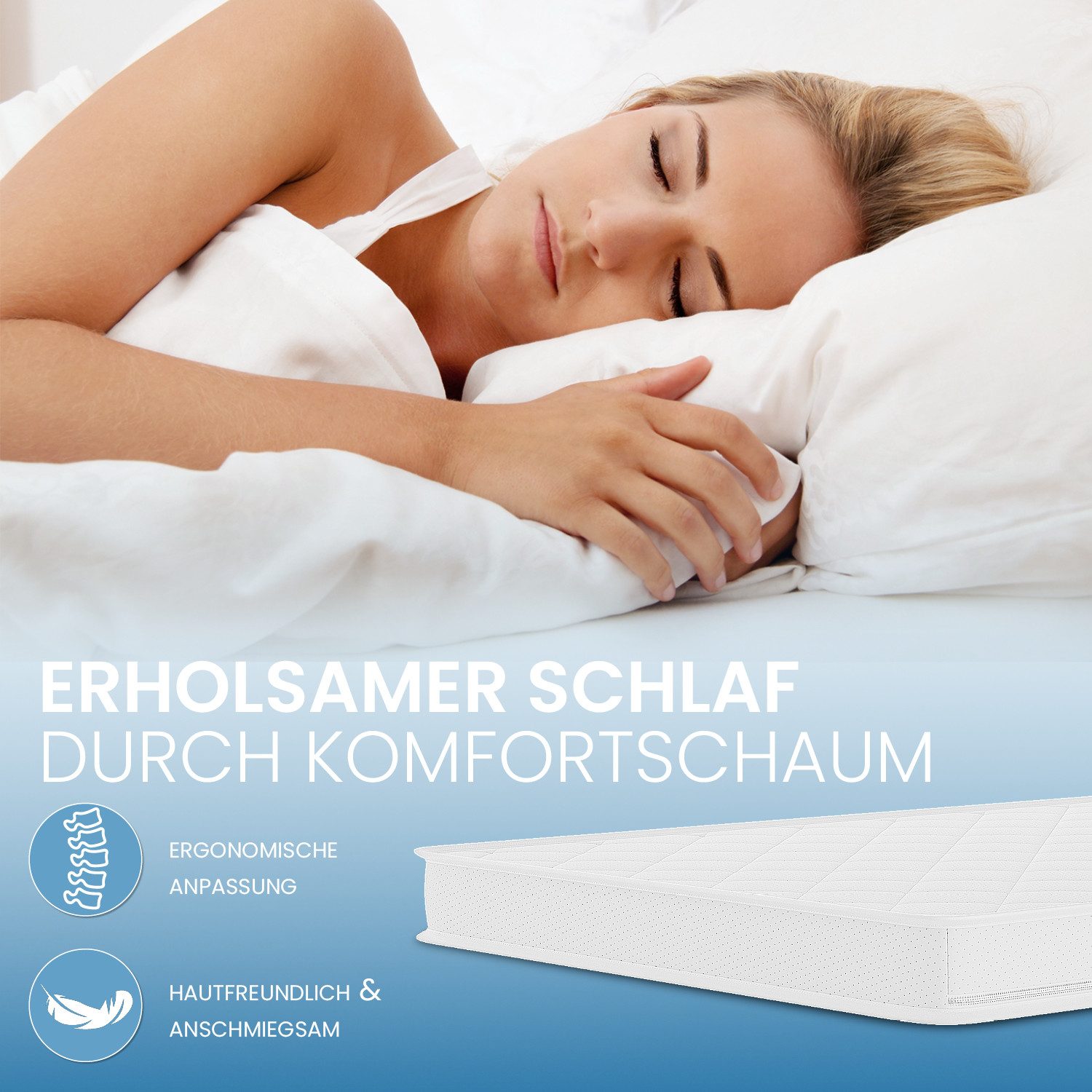Bestschlaf Komfortschaum Matratzenauflage