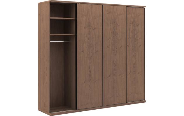 Kledingkast Wood