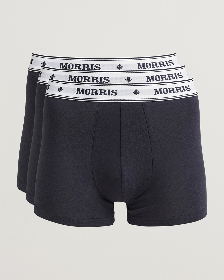 Morris Boxer Brief 3-Pack Old Blue