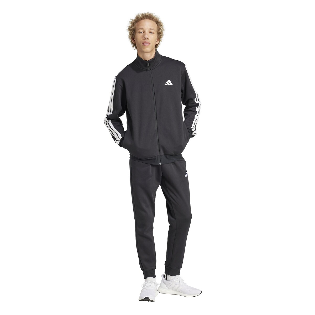 ADIDAS ROUPAS ESPORTIVAS<br>Conjunto de moletom com 3 listras