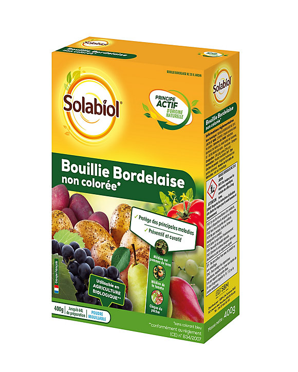Bouillie bordelaise non colorée Solabiol 400g