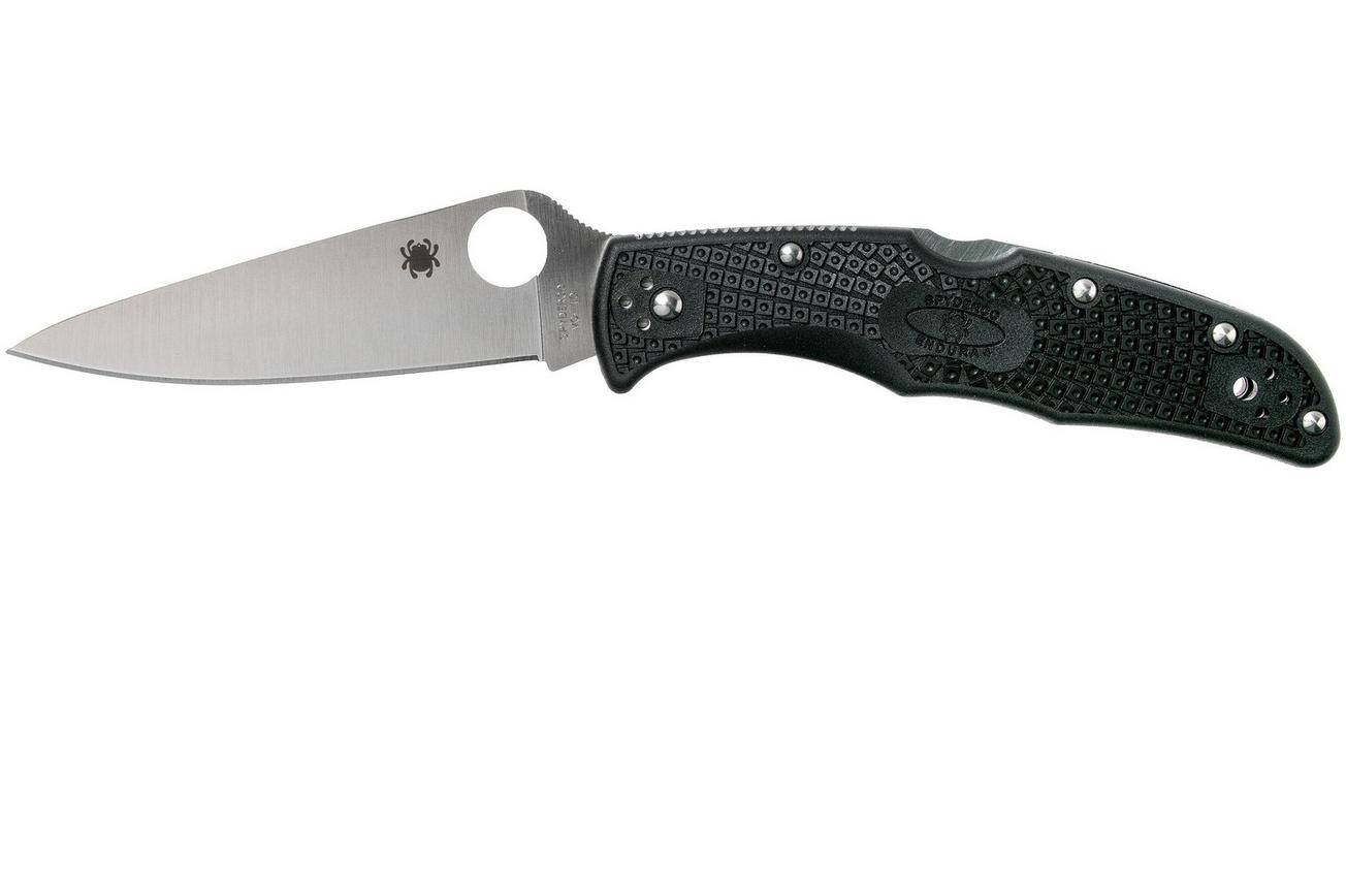 Spyderco Endura 4 zwart C10FPBK zakmes