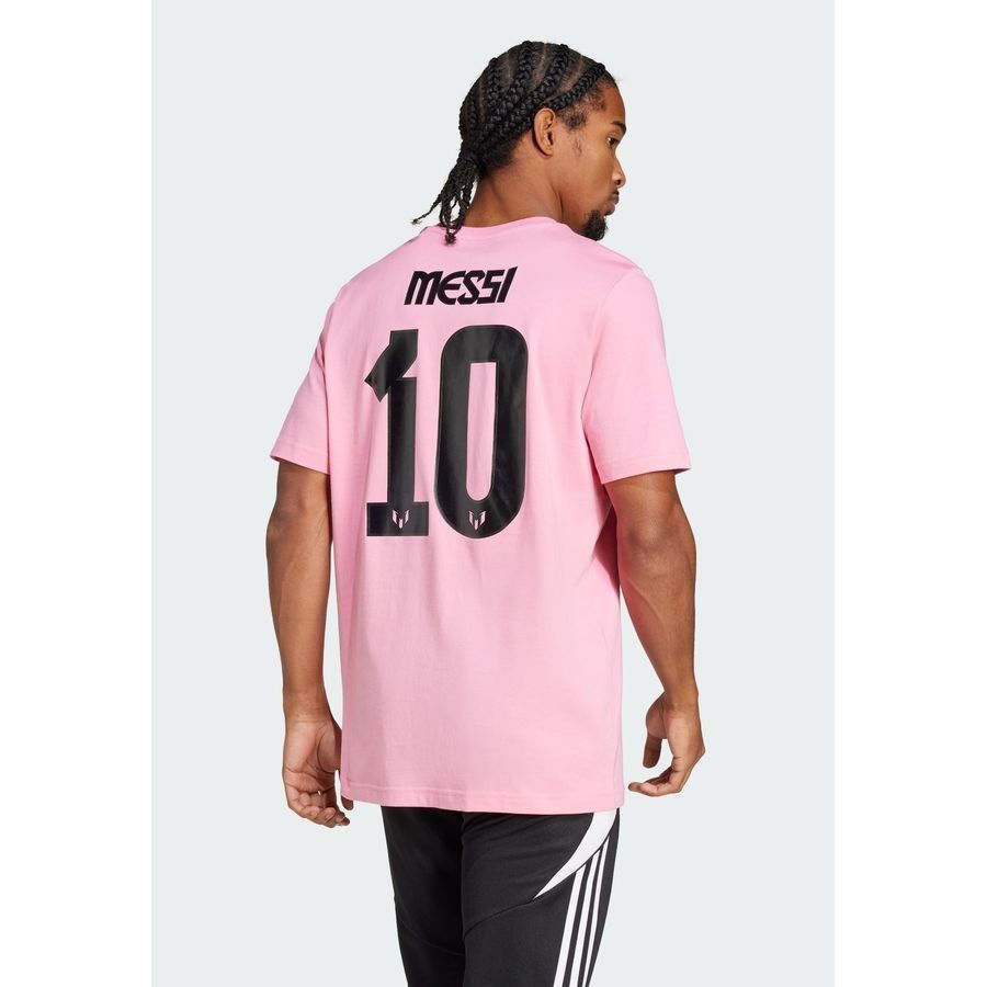 Adidas T-shirt graphisme Nom et numéro de Messi