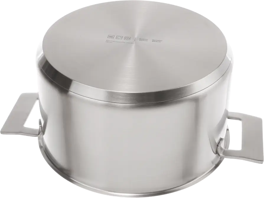 Kookpan met deksel ⌀ 24 cm - geschikt voor inductie 17006183