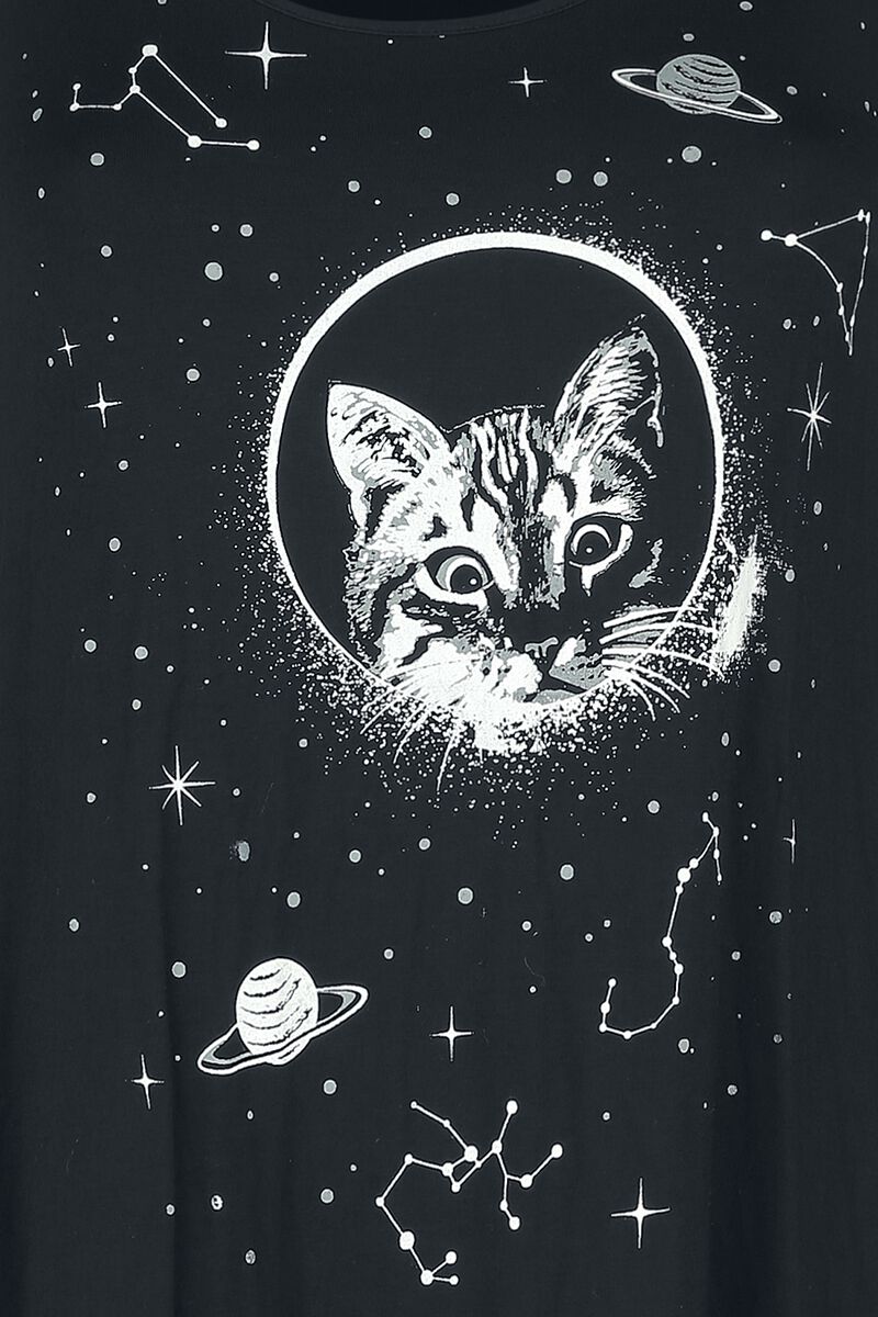 Haut Space Cat | Banned Top