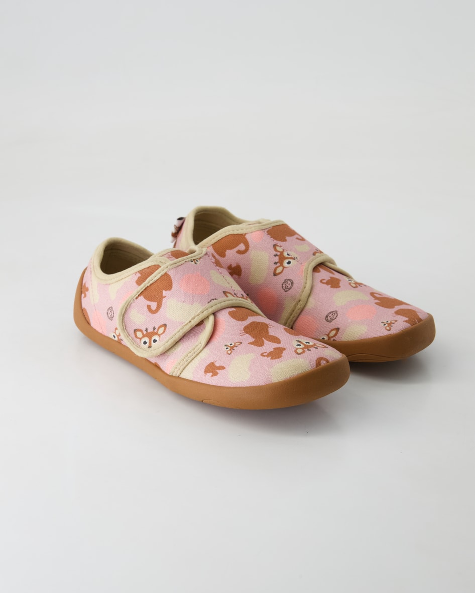 Affenzahn Movy Deer Hausschuhe in Rosa