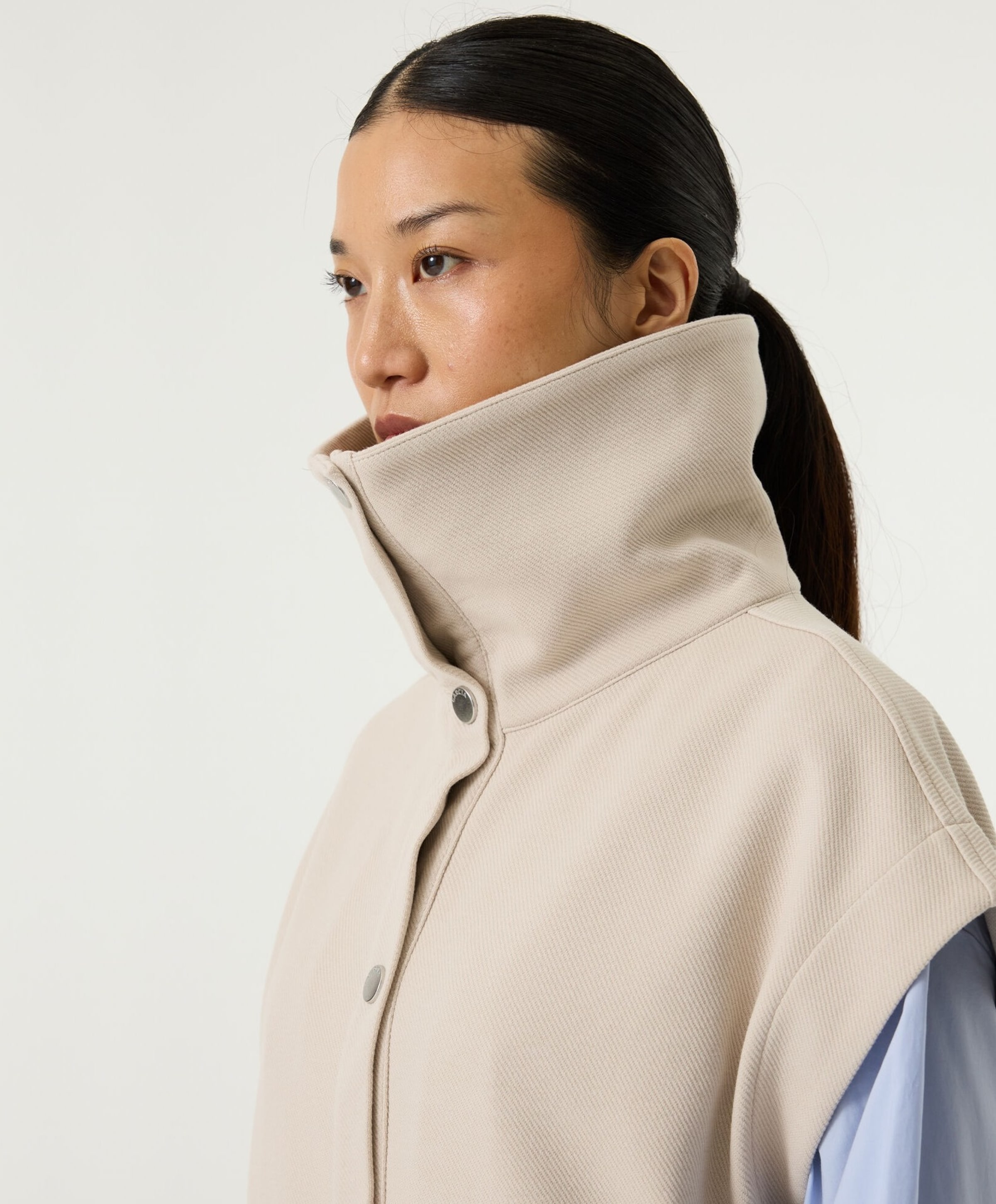Garcia Dames gilet beige