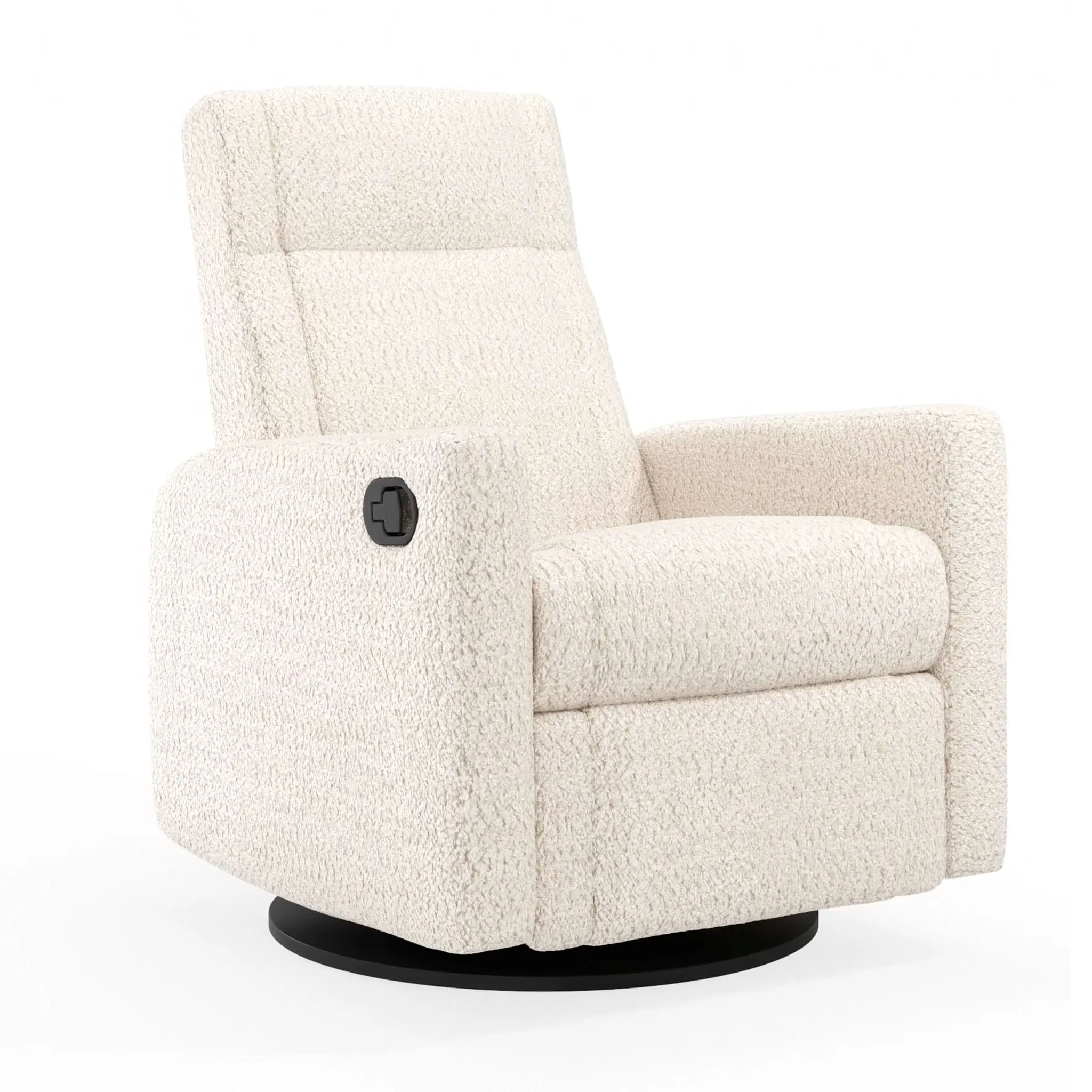 Jaymar BB Fauteuil Berçant et Pivotant Nelly - Puppy Pearl  Noir