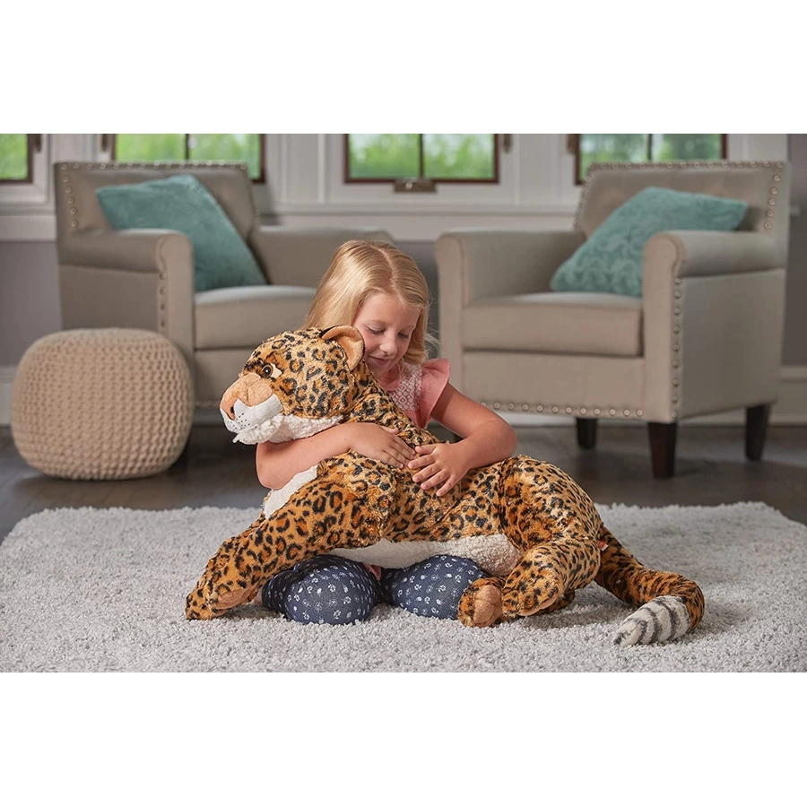Wild Republic Kuscheltier Cuddlekins Jumbo Afrikanischer Leopard