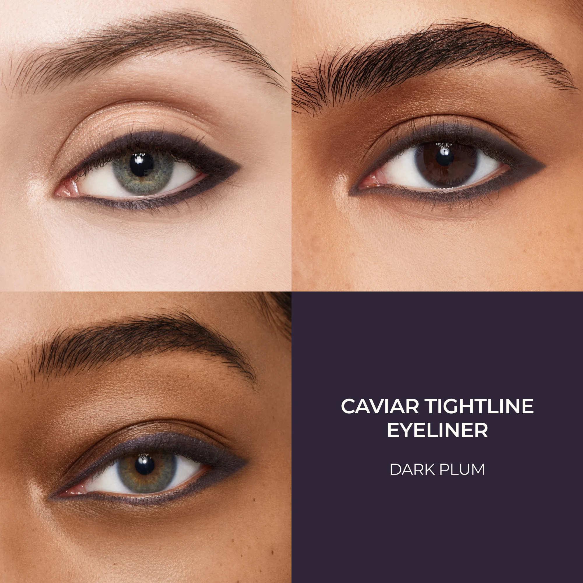CAVIAR EYELINER |- DARK PLUM