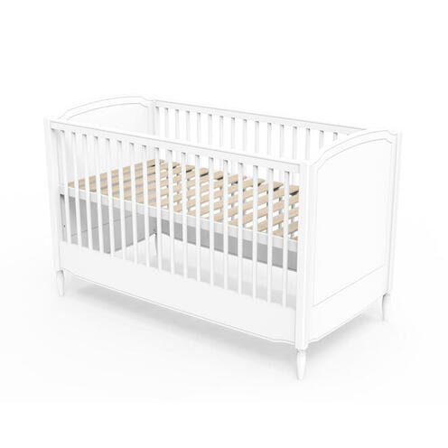 Lit bébé évolutif 70x140 LAFAYETTE Neige - THEO