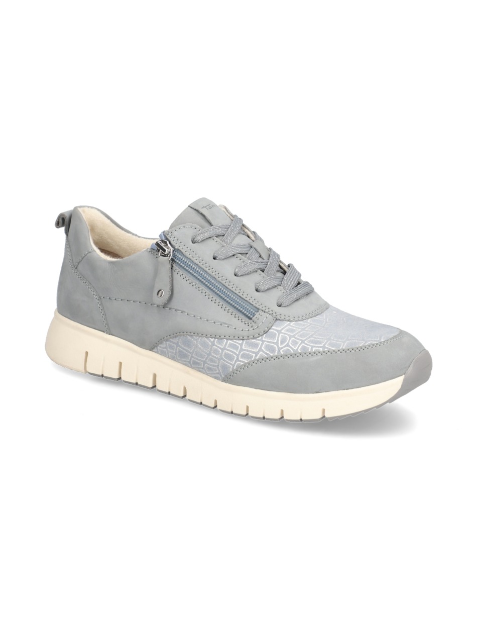 Lederkombination Sneaker