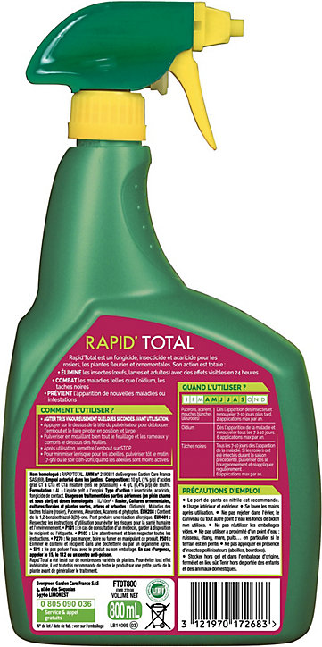 Insecte et maladie Fertiligène prêt à l'emploi 800ml