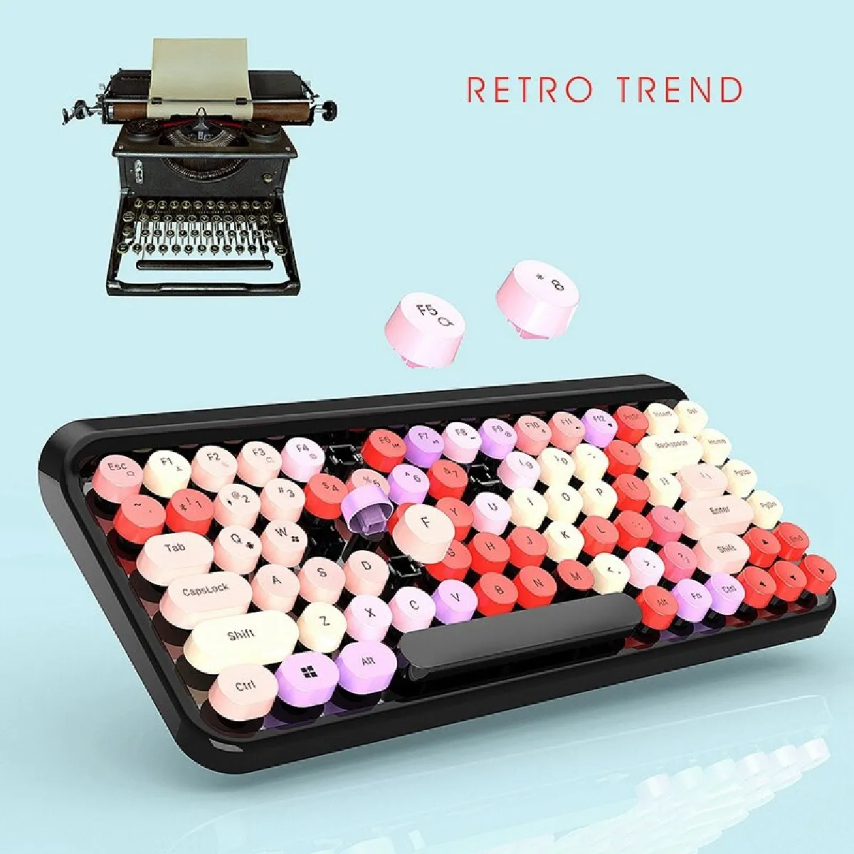 Universal Clavier sans fil 2020 iPad Pro - Coloré