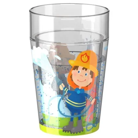 HABA 303694 Glitzerbecher Feuerwehr