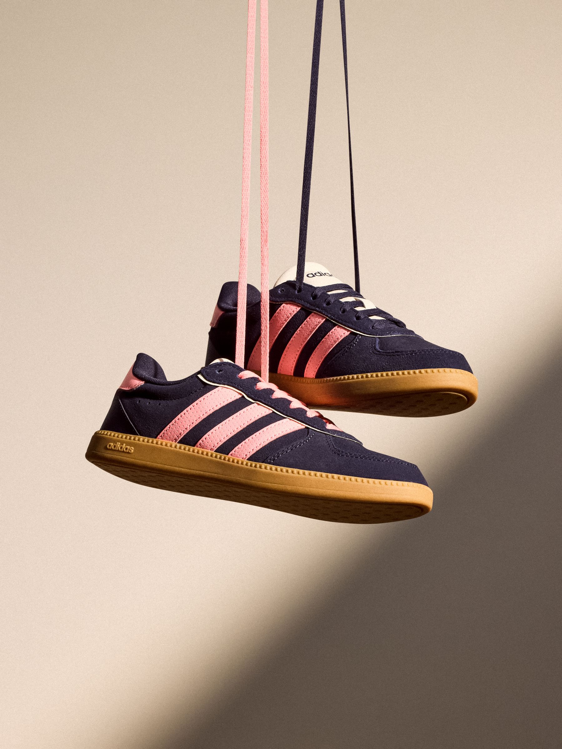 Donkerblauw/roze - adidas Breaknet Sleek sneakers