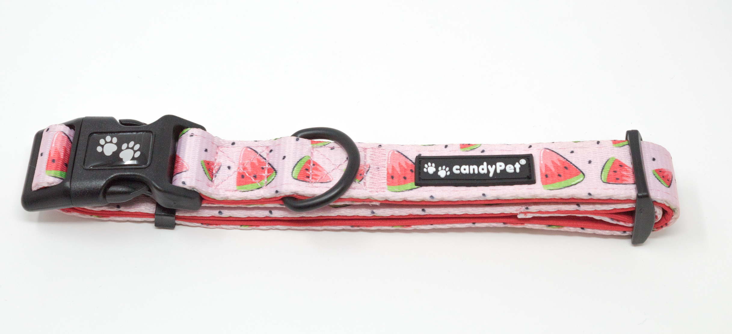 Colarinho Click de Nylon – Melancia