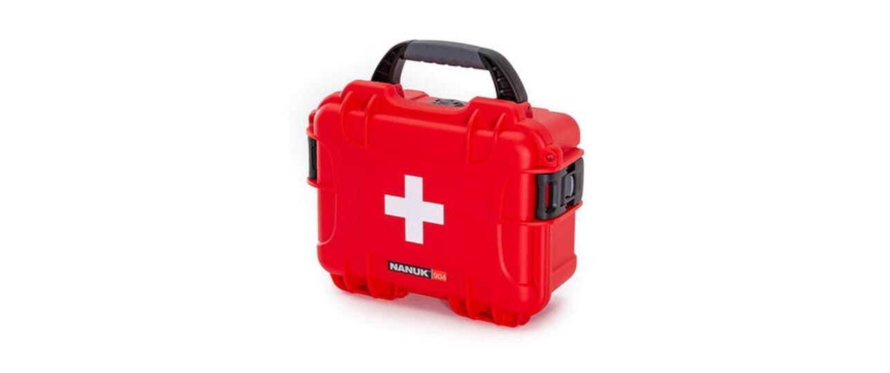 Kunststoffkoffer 904 - leer Erste-HilfeLeichter, wasserdichter und robuster Hartschalenkoffer