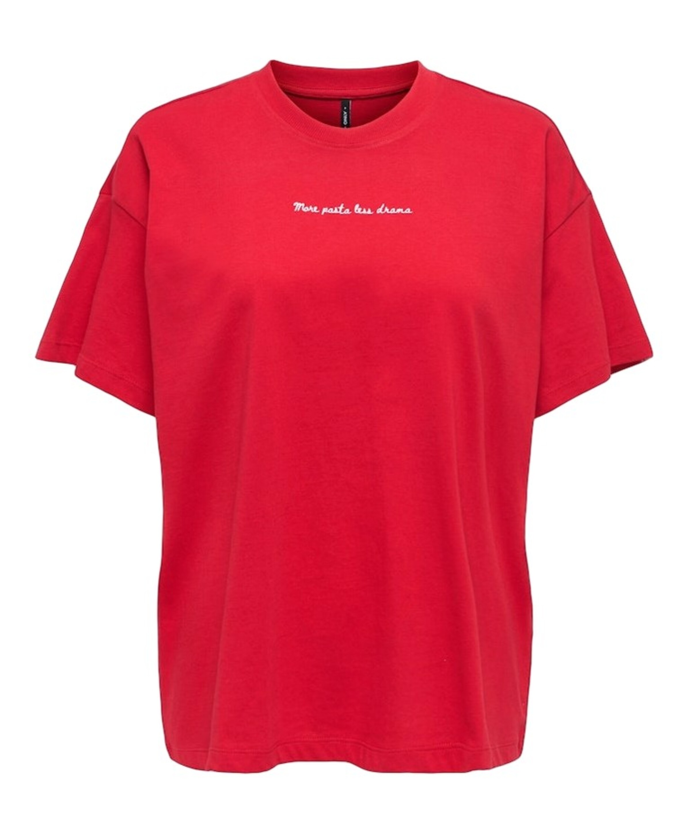 Only Dames T-shirt rood