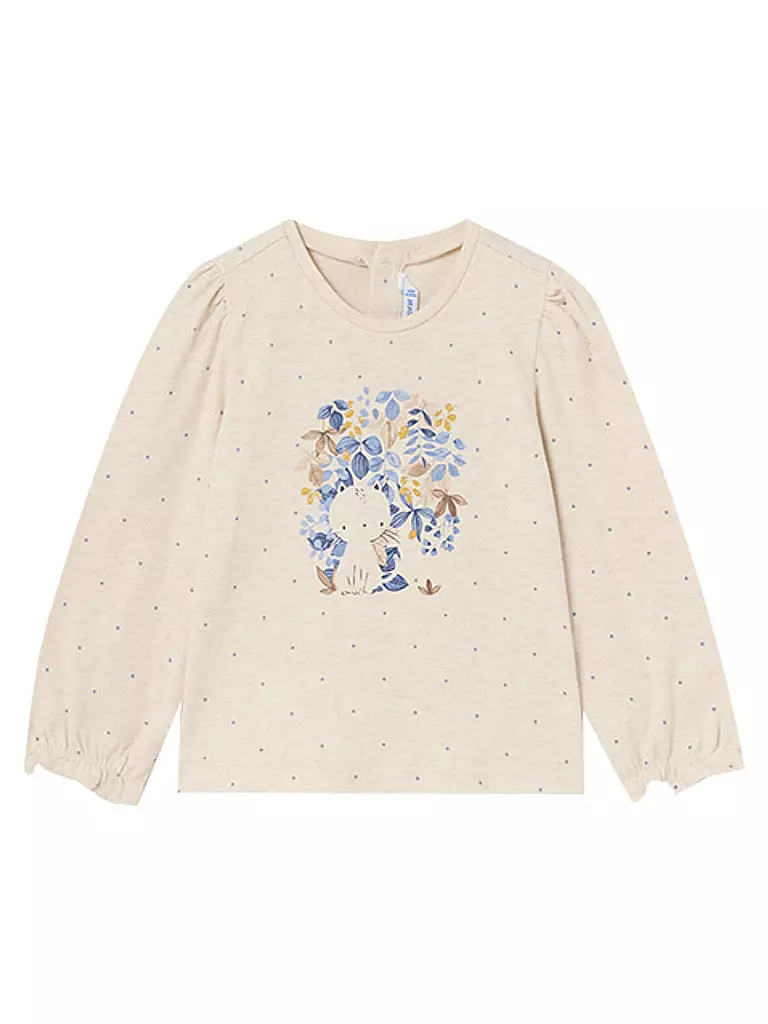 MAYORAL Baby Langarmshirt beige