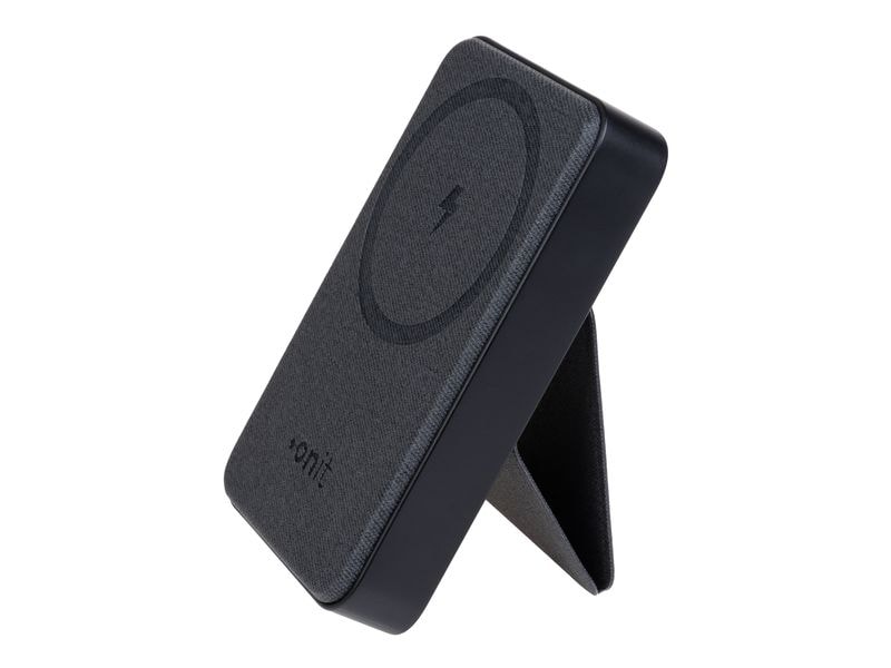 onit Powerbank Induktiv 10000 mAh Kompakte Powerbank zum kabellosen Schnellladen von Smartphones
