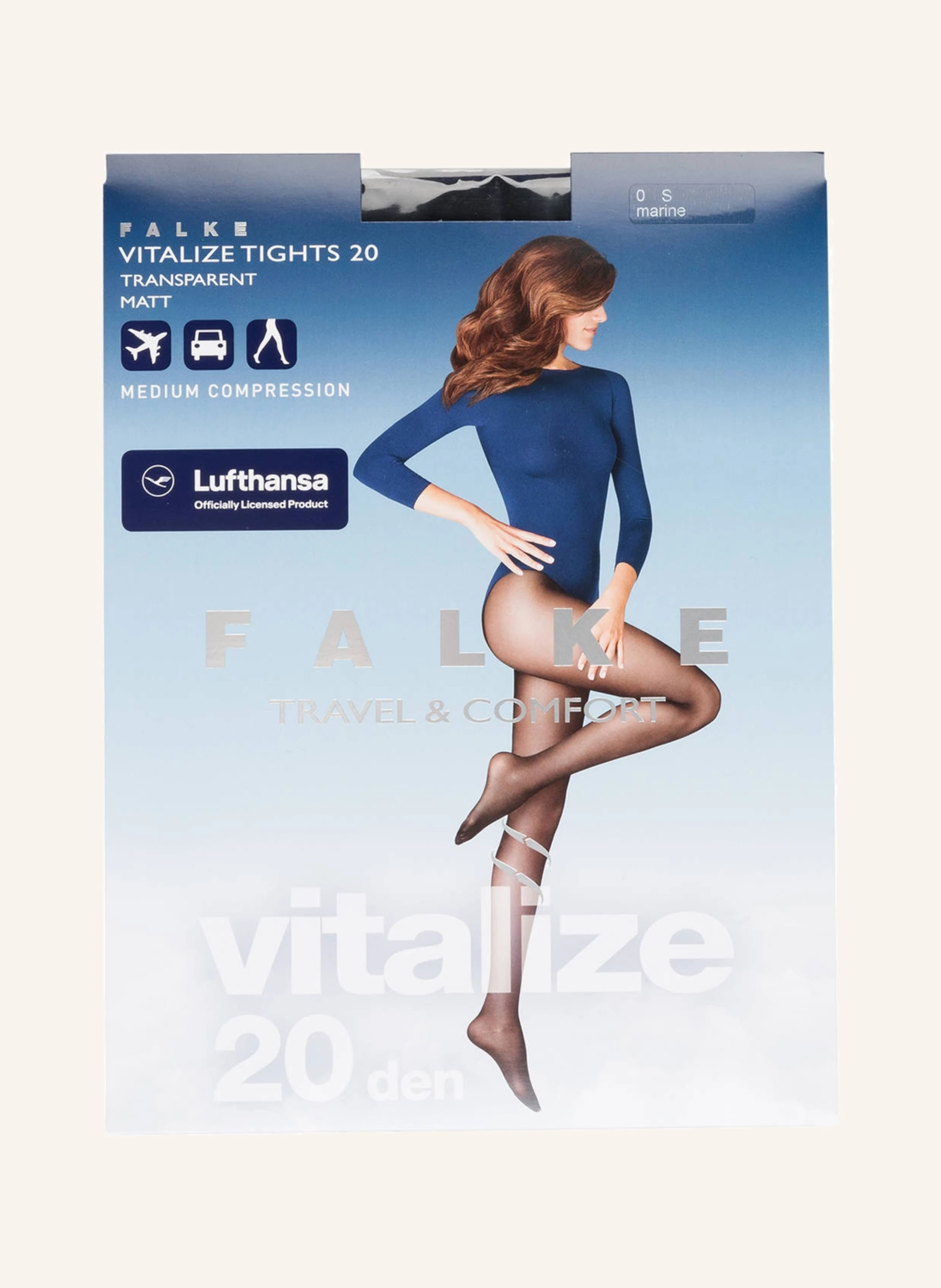 FALKE Feinstrumpfhose VITALIZE TIGHTS 20 DEN