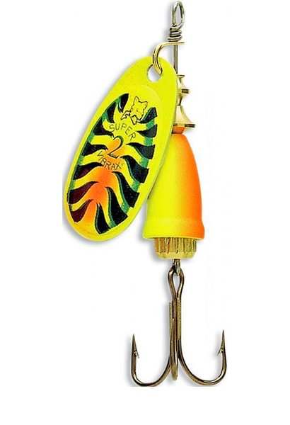 Blue Fox Vibrax Fluorescent Spinner